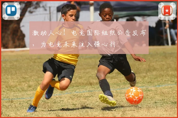 激动人心!电竞国际组织公告发布,为电竞未来注入强心剂