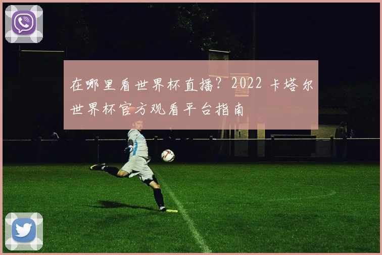 在哪里看世界杯直播？2022 卡塔尔世界杯官方观看平台指南